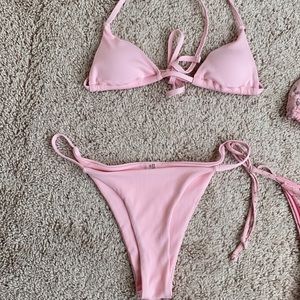 SHEIN pink bikini